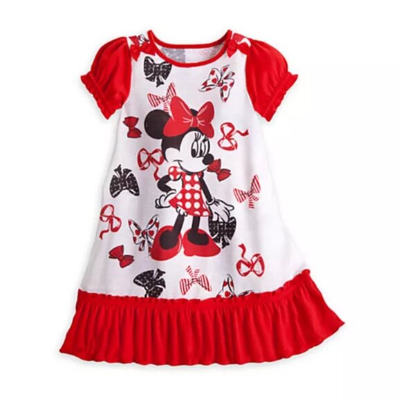 Disney Minnie Mouse Bows Nightgown for Girls - Picture 1 of 1